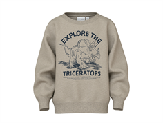 Name It pure cashmere triceratops sweatshirt